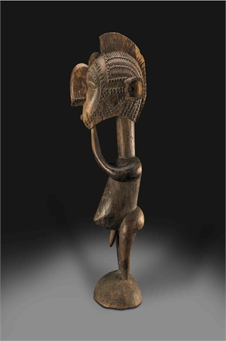   D´mba Figur Baga, Guinea Holz  