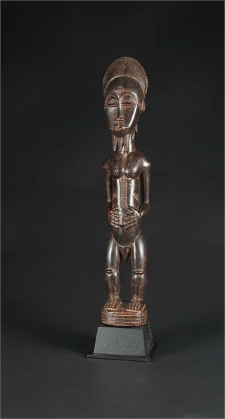  Männliche Figur Baule, Elfenbeinküste