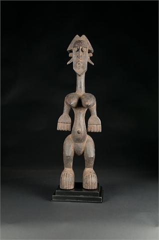   Weibliche Figur Bambara, Segou, Mali Holz 