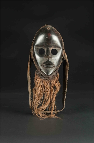   Gesichtsmaske Dan, Liberia Holz, Pflanzenfasern  
