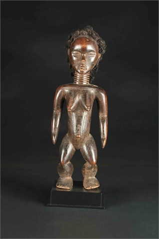   Weibliche Figur Dan, Sierra Leone Holz  