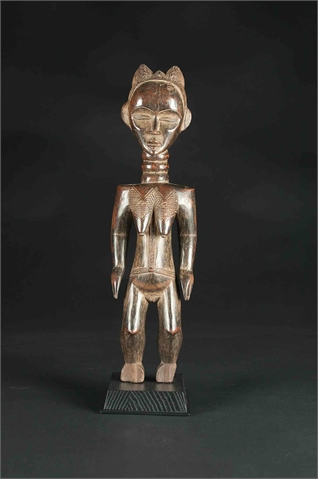  Weibliche Figur Dan, Liberia Holz 
