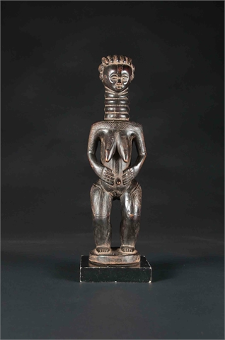   Weibliche Figur Temne, Sierra Leone Holz  