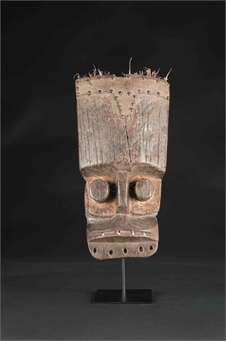   Gesichtsmaske Krou, Elfenbeinküste Holz  