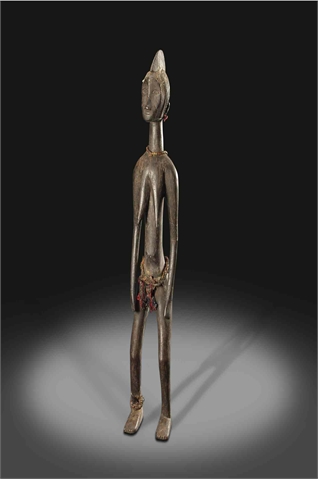   Weibliche Figur Mossi, Burkina Faso Holz ...  