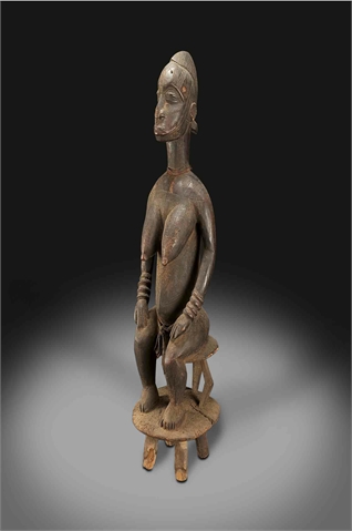   Ekwotame Figur Afo, Nigeria Holz  