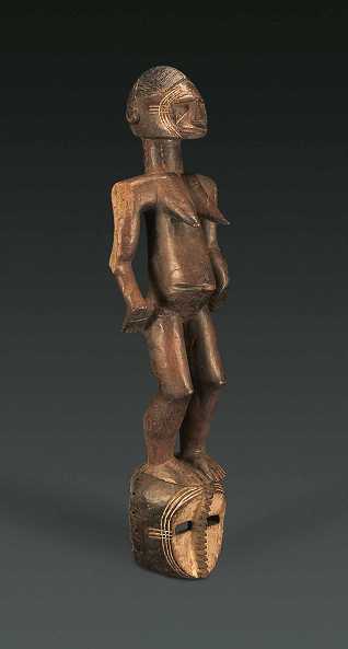  Maske Karan-wemba, Mossi, Burkina Faso, Holz, Höhe 120 cm