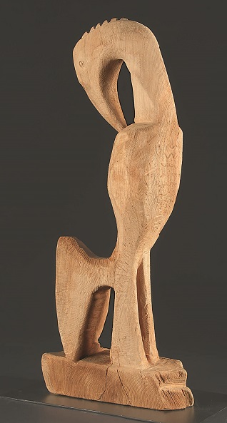  Rückblickender Vogel, Höhe 83 cm