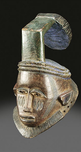  Gelede MaskeAnago-Yoruba, BeninHolzHöhe 46 cmErsterwerb 1978Prov. Aboudou Amadani,Benin