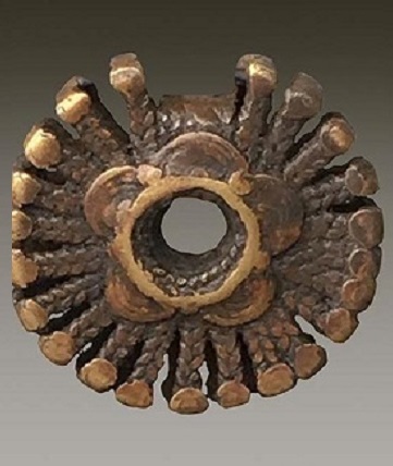 Bronze Amulett Dogon Mali Höhe 6 cm