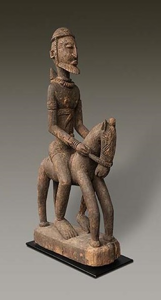 Reiterfigur Dogon, Klimba Bamba-Region, Mali Holz Höhe 64 cm